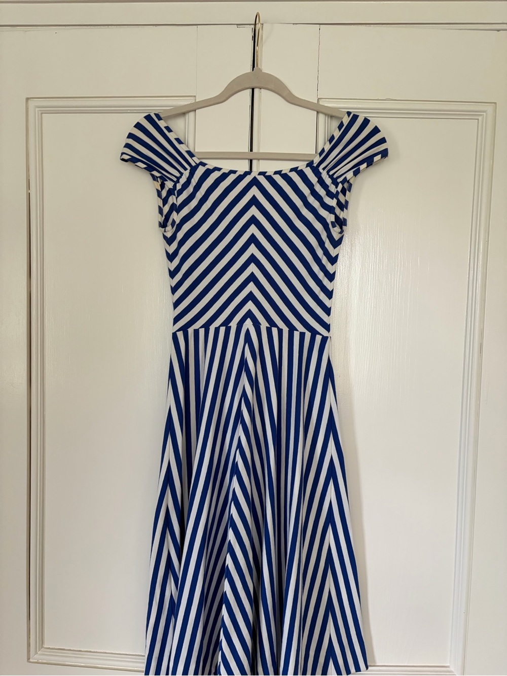 Kate Spade Blue and White Striped Dress - Picture 2 of 6